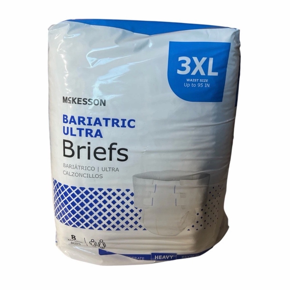 McKesson Bariatric Ultra Briefs 3XL